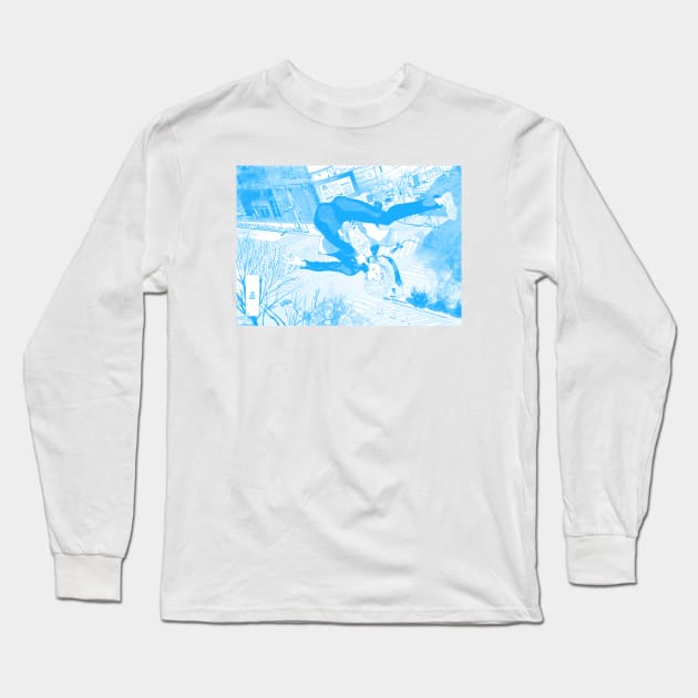 Blue world Long Sleeve T-Shirt by Kirra